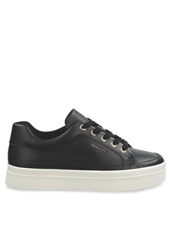 Sneakersy Gant Avona Sneaker 28531446 Czarny ze sklepu eobuwie.pl w kategorii Trampki damskie - zdjęcie 181278410