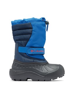 Śniegowce Columbia Youth Powderbug Snowlite 2078921 Niebieski ze sklepu eobuwie.pl w kategorii Buty zimowe dziecięce - zdjęcie 181278462