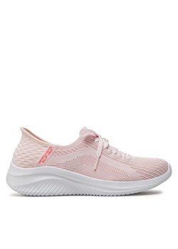 Sneakersy Skechers Ultra Flex 3.0-Brilliant Path 149710/LTPK Różowy ze sklepu eobuwie.pl w kategorii Buty sportowe damskie - zdjęcie 181278604