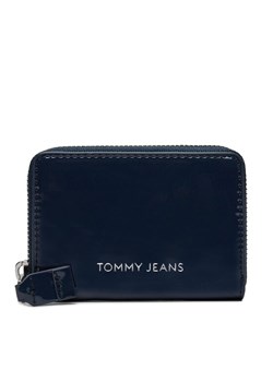 Mały Portfel Damski Tommy Jeans Tjw Ess Must Small Za Patent AW0AW16142 Granatowy ze sklepu eobuwie.pl w kategorii Portfele damskie - zdjęcie 181278721