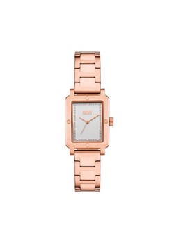 Zegarek DKNY City Rivet NY6663 Różowe złocenie ze sklepu eobuwie.pl w kategorii Zegarki - zdjęcie 181278930