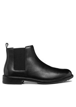 Sztyblety Geox U Walk Pleasure U46CGA 00043 C9999 Czarny - id: 0000304070761 - marki Geox - 181279493 Sztyblety Geox U Walk Pleasure U46CGA 00043 C9999 Czarny ze sklepu eobuwie.pl w kategorii Buty zimowe męskie - zdjęcie 181279493