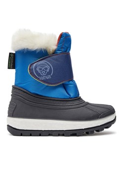 Śniegowce Boatilus Joggy 04 Sport Lace NJ04 VAR.13XV Turkusowy ze sklepu eobuwie.pl w kategorii Buty zimowe dziecięce - zdjęcie 181279501