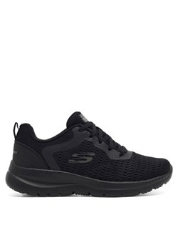 Sneakersy Skechers 12607 BBK Czarny ze sklepu eobuwie.pl w kategorii Buty sportowe damskie - zdjęcie 181279694