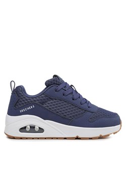 Sneakersy Skechers Uno Powex 403667L/NVY Niebieski ze sklepu eobuwie.pl w kategorii Buty sportowe dziecięce - zdjęcie 181279701
