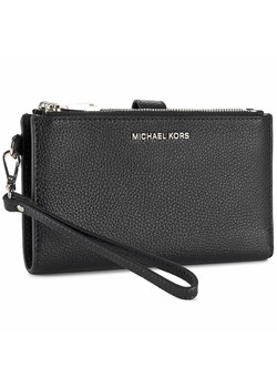 Duży Portfel Damski MICHAEL Michael Kors Wristlets 32T7GAFW4L Czarny ze sklepu eobuwie.pl w kategorii Portfele damskie - zdjęcie 181279854