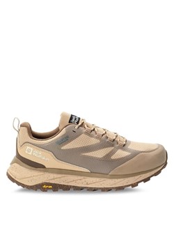 Trekkingi Jack Wolfskin Terraventure Texapore Low M 4051621 Beżowy ze sklepu eobuwie.pl w kategorii Buty trekkingowe męskie - zdjęcie 181279963