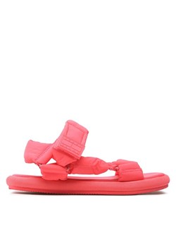 Sandały Tommy Jeans Poppy Soft Padded EN0EN02120 Różowy ze sklepu eobuwie.pl w kategorii Sandały damskie - zdjęcie 181280023
