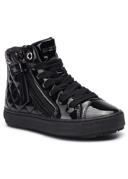 Sneakersy Geox J Kalispera G. D J944GD 000HH C9999 M Czarny ze sklepu eobuwie.pl w kategorii Trampki dziecięce - zdjęcie 181280032