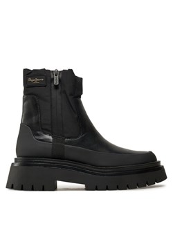 Botki Pepe Jeans PLS50528 Czarny ze sklepu eobuwie.pl w kategorii Botki - zdjęcie 181280064