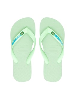 Japonki Havaianas 4110850.6617 Zielony ze sklepu eobuwie.pl w kategorii Klapki damskie - zdjęcie 181280292