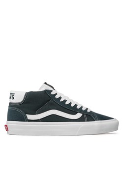 Tenisówki Vans Mid Skool 37 VN0A3TKF6921 Zielony ze sklepu eobuwie.pl w kategorii Trampki damskie - zdjęcie 181280400