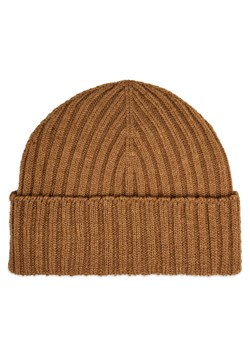 Czapka New Era Ne Rib Short Newera 60364240 Brązowy ze sklepu eobuwie.pl w kategorii Czapki zimowe męskie - zdjęcie 181280551