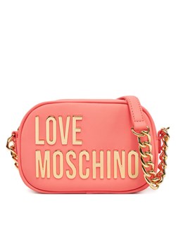 Torebka LOVE MOSCHINO JC4026PP1MKD0464 Koralowy ze sklepu eobuwie.pl w kategorii Listonoszki - zdjęcie 181280570