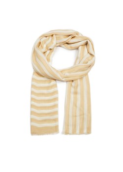 Szal Tommy Hilfiger Essential Flag AW0AW16031 Beżowy ze sklepu eobuwie.pl w kategorii Szaliki i chusty damskie - zdjęcie 181280672