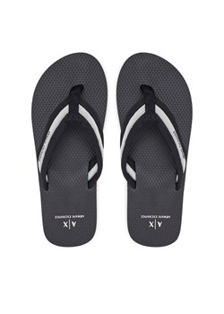 Japonki Armani Exchange XUQ006 XV962 U385 Granatowy ze sklepu eobuwie.pl w kategorii Klapki męskie - zdjęcie 181280692