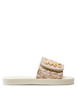 Klapki MICHAEL KORS KIDS MK100946 Beżowy ze sklepu eobuwie.pl w kategorii Klapki dziecięce - zdjęcie 181280920