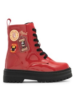 Trapery Mickey&Friends AW23-30DSTC Czerwony ze sklepu eobuwie.pl w kategorii Buty zimowe dziecięce - zdjęcie 181280922