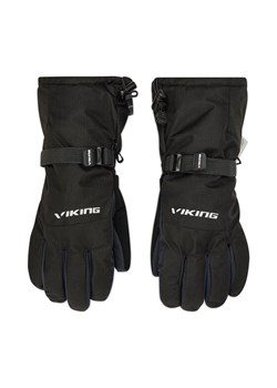 Rękawice narciarskie Viking Tuson Gloves 111/22/6523 Czarny ze sklepu eobuwie.pl w kategorii Rękawiczki męskie - zdjęcie 181280931