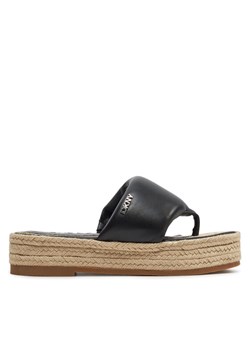 Espadryle DKNY Fifi K1405997 Czarny ze sklepu eobuwie.pl w kategorii Klapki damskie - zdjęcie 181280954