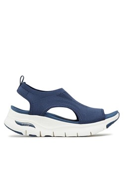 Sandały Skechers City Catch 119236/NVY Granatowy ze sklepu eobuwie.pl w kategorii Sandały damskie - zdjęcie 181281211