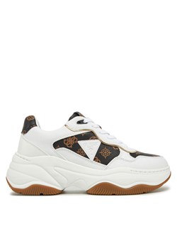 Sneakersy Guess FLPHAP FAL12 Biały ze sklepu eobuwie.pl w kategorii Buty sportowe damskie - zdjęcie 181281224