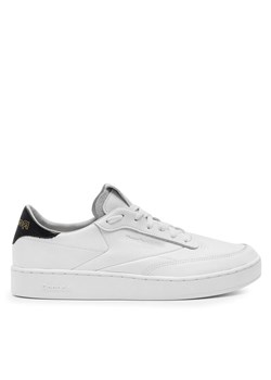 Sneakersy Reebok Club C Clean GW5112 Biały ze sklepu eobuwie.pl w kategorii Buty sportowe męskie - zdjęcie 181281230