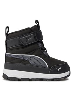 Śniegowce Puma Evolve Boot AC+ Inf 392646 01 Czarny ze sklepu eobuwie.pl w kategorii Buty zimowe dziecięce - zdjęcie 181281352