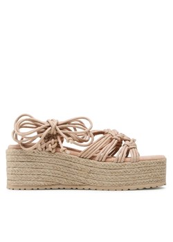 Espadryle DeeZee RT220681 Beżowy ze sklepu eobuwie.pl w kategorii Sandały damskie - zdjęcie 181281384