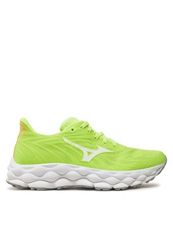 Buty do biegania Mizuno Wave Sky 8 J1GD2402 Zielony ze sklepu eobuwie.pl w kategorii Buty sportowe damskie - zdjęcie 181281394
