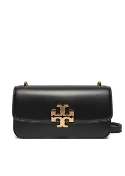Torebka Tory Burch Small Eleanor Rectangular Bag 158734 Czarny ze sklepu eobuwie.pl w kategorii Listonoszki - zdjęcie 181281453