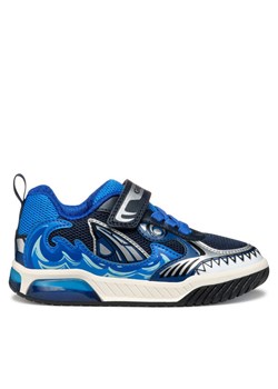 Sneakersy Geox J Inek J559CD 01450 C0693 M Granatowy ze sklepu eobuwie.pl w kategorii Buty sportowe dziecięce - zdjęcie 181281523