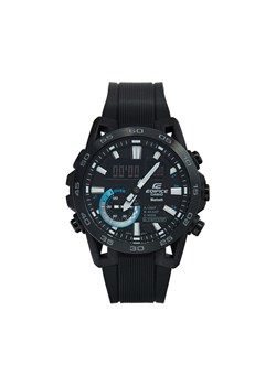 Zegarek Casio Edifice Sospensione ECB-40PB-1AEF Czarny ze sklepu eobuwie.pl w kategorii Zegarki - zdjęcie 181281541