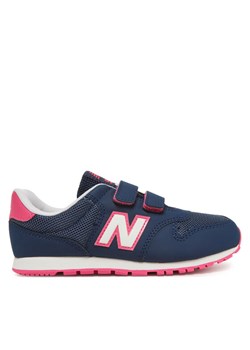 Sneakersy New Balance PV500VP1 Niebieski ze sklepu eobuwie.pl w kategorii Buty sportowe dziecięce - zdjęcie 181281623