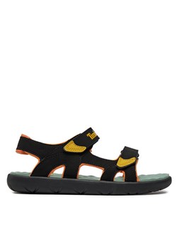 Sandały Timberland Perkins Row 2 Strap Sandal TB0A5M3NEDN1 Czarny ze sklepu eobuwie.pl w kategorii Sandały dziecięce - zdjęcie 181281704