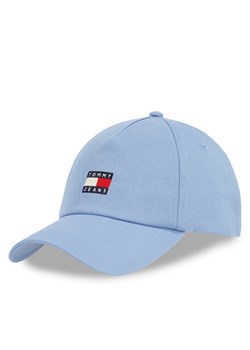 Czapka z daszkiem Tommy Jeans Tjm Heritage Core Cap AM0AM12933 Błękitny ze sklepu eobuwie.pl w kategorii Czapki z daszkiem męskie - zdjęcie 181281814