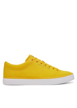 Tenisówki Tommy Hilfiger Th Hi Vulc Low Core Canvas FM0FM05396 Żółty - id: 0000305155351 - marki Tommy Hilfiger - 181281963 Tenisówki Tommy Hilfiger Th Hi Vulc Low Core Canvas FM0FM05396 Żółty ze sklepu eobuwie.pl w kategorii Trampki męskie - zdjęcie 181281963