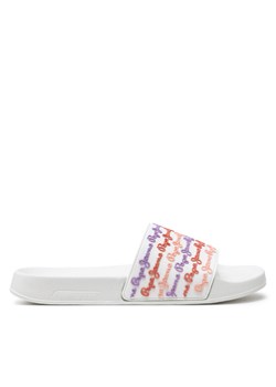 Klapki Pepe Jeans Slider Set W PLS70145 Biały ze sklepu eobuwie.pl w kategorii Klapki damskie - zdjęcie 181281972