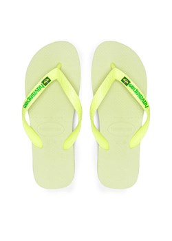 Japonki Havaianas 4110850.0904 Zielony ze sklepu eobuwie.pl w kategorii Klapki damskie - zdjęcie 181282040