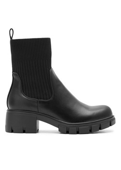 Botki DeeZee WS5575-05 Czarny ze sklepu eobuwie.pl w kategorii Botki - zdjęcie 181282202