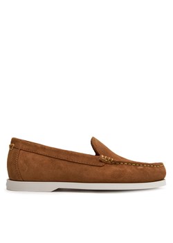 Mokasyny Polo Ralph Lauren 803932196003 Brązowy ze sklepu eobuwie.pl w kategorii Mokasyny męskie - zdjęcie 181282243