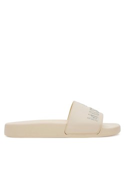 Klapki LOVE MOSCHINO JA28122G1MI13110 Écru ze sklepu eobuwie.pl w kategorii Klapki damskie - zdjęcie 181282364