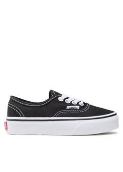 Tenisówki Vans Authentic VN000WWX6BT1 Czarny ze sklepu eobuwie.pl w kategorii Trampki dziecięce - zdjęcie 181282572