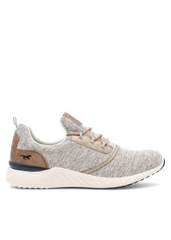 Sneakersy Mustang 4132-311 Beżowy ze sklepu eobuwie.pl w kategorii Półbuty męskie - zdjęcie 181282644