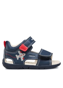 Sandały Geox B Sandal Tapuz Boy B150XB000BCC4245 Granatowy ze sklepu eobuwie.pl w kategorii Buciki niemowlęce - zdjęcie 181282652