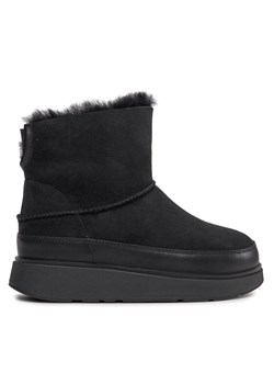 Śniegowce FitFlop Gen-Ff Shearling GS6-090 Czarny ze sklepu eobuwie.pl w kategorii Śniegowce damskie - zdjęcie 181282872