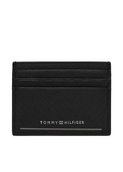 Etui na karty kredytowe Tommy Hilfiger Th Saffiano Cc Holder AM0AM11863 Czarny ze sklepu eobuwie.pl w kategorii Etui - zdjęcie 181282912