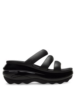 Klapki Crocs Mega Crush Triple Strap 209842 Czarny ze sklepu eobuwie.pl w kategorii Klapki damskie - zdjęcie 181283092