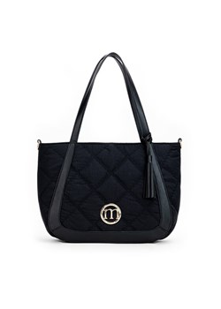 Torebka Monnari TORIMP0-24Z-BAG5200-K020 Czarny ze sklepu eobuwie.pl w kategorii Torby Shopper bag - zdjęcie 181283174