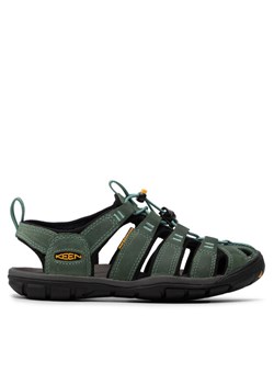 Sandały Keen Clearwather Cnx Leather 1014371 Zielony ze sklepu eobuwie.pl w kategorii Sandały damskie - zdjęcie 181283233